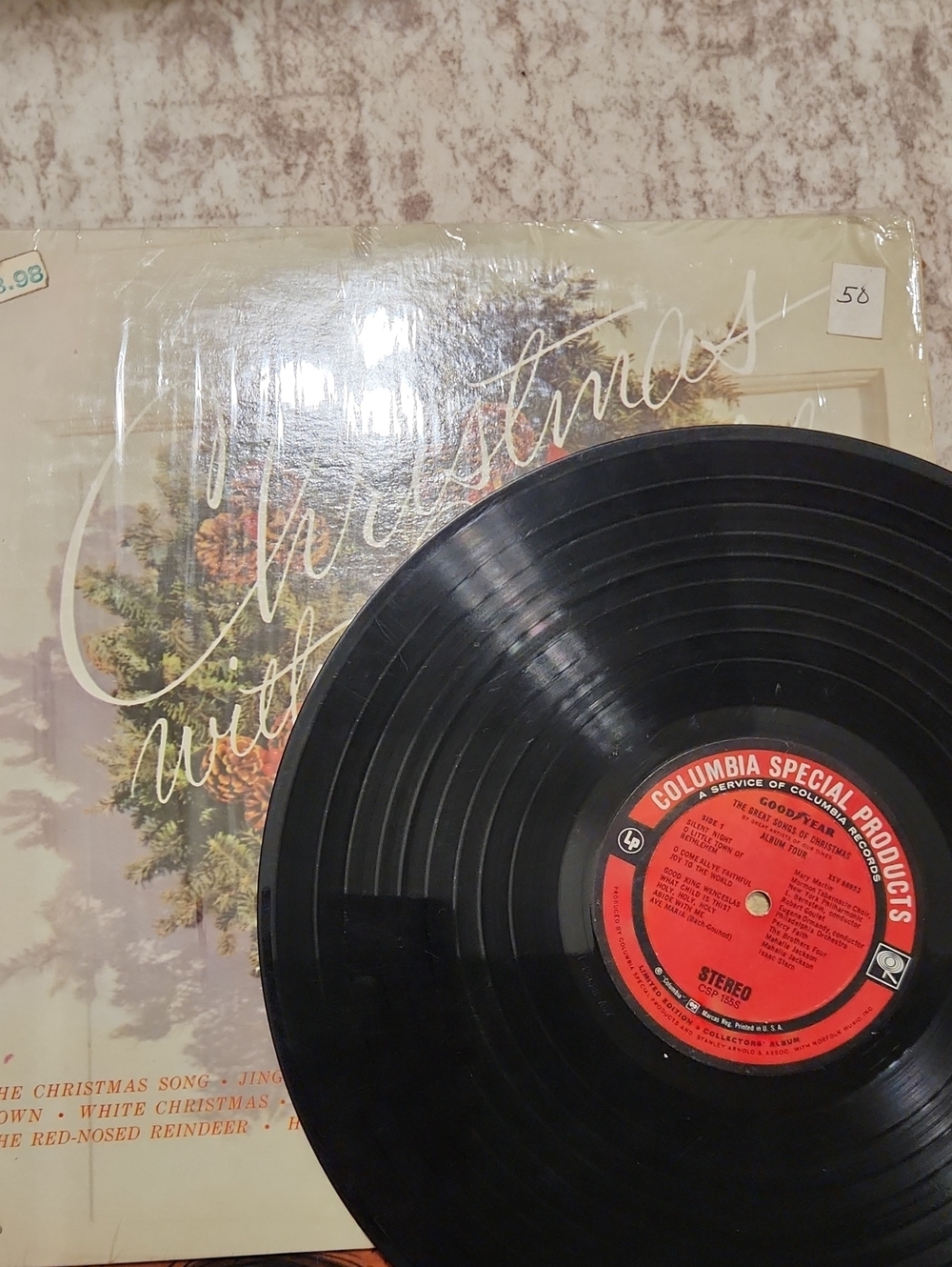 Columbia Special Products Vinyl Record with Red Label
